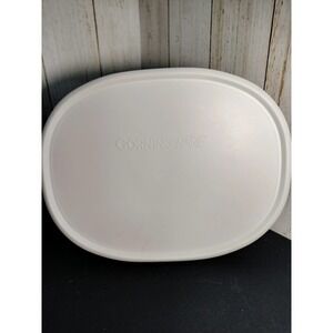 Corningware Oval White Lid Repalcement F-2-PC